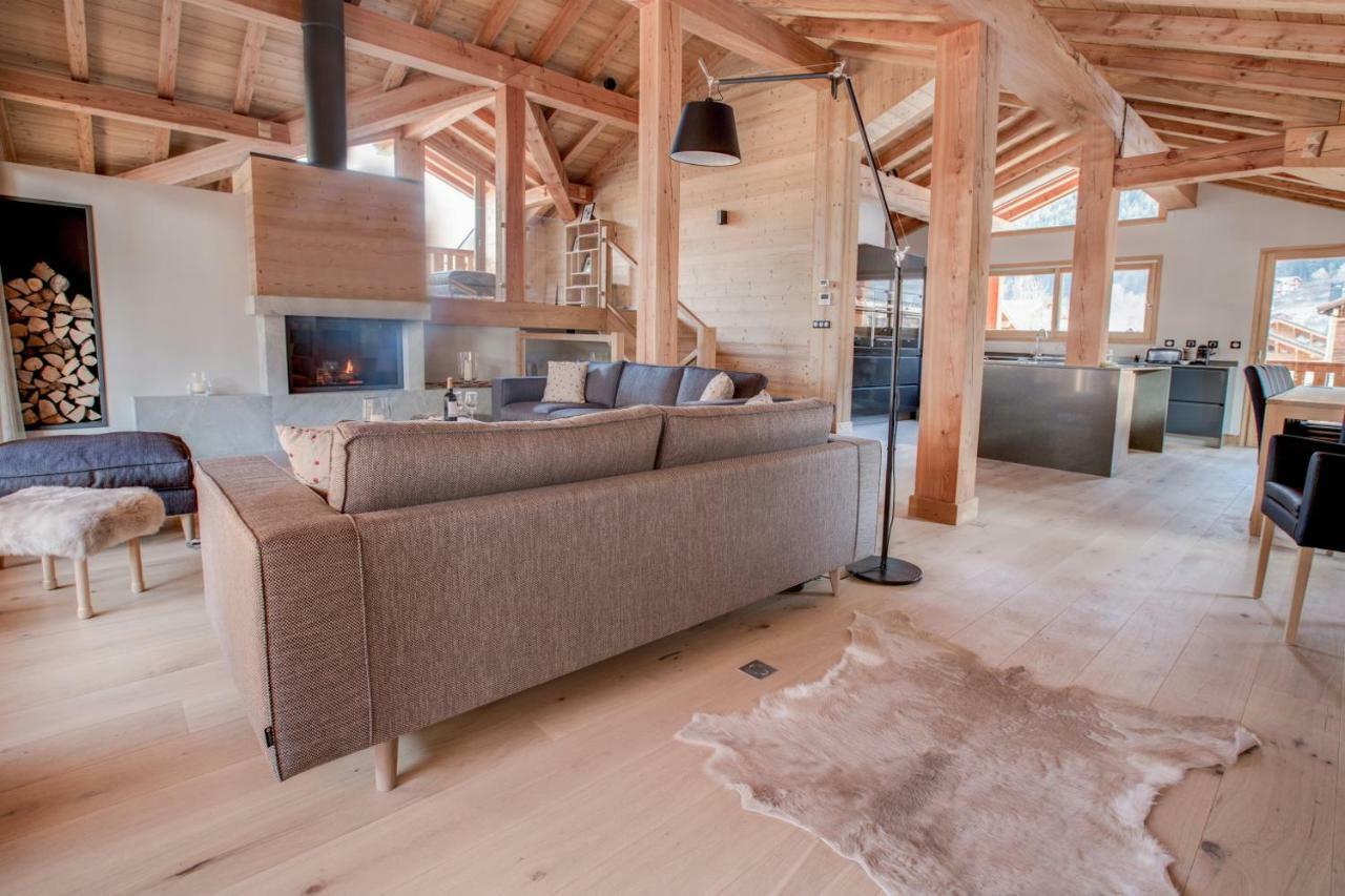 Vila Les Roches Noires Morzine Exteriér fotografie